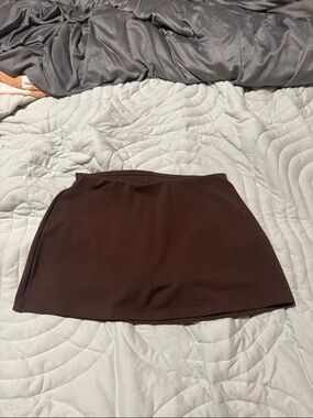 wild fable Chocolate Brown Mini Skirt